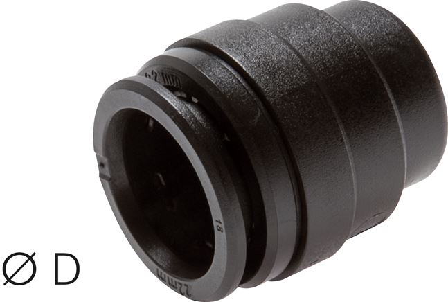 Verschlusskappe für 18mm Schläuche, IQS-Big