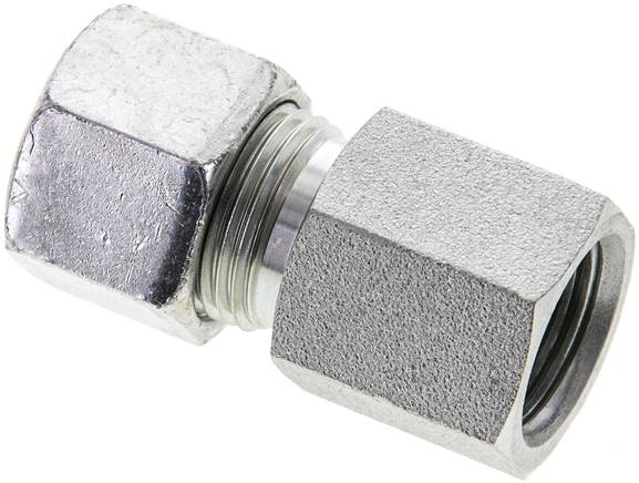 Aufschraub-Schneidringverschr. M 18x1,5-12 S (M20x1,5), Stahl verzinkt