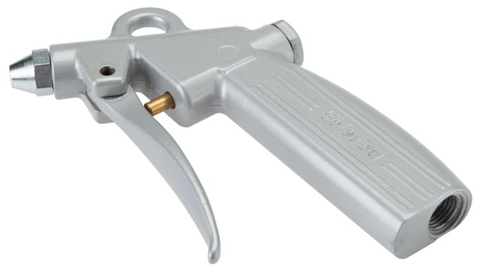 Alu Ausblaspistole, dosierbar G 1/4" mit Kurzdüse Ø 1,5 (Standard)