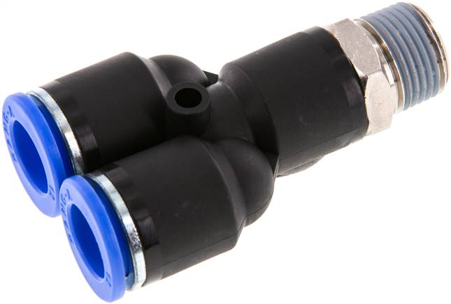 Y-Steckanschluss R 3/8"-12mm, IQS-Standard