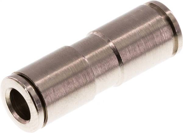 Gerader Steckanschluss 6mm-6mm, IQS-MSV (Hochtemperatur), Dichtung FKM