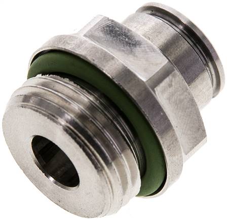 Gerader Steckanschluss G 1/2"-10mm, IQS-Edelstahl