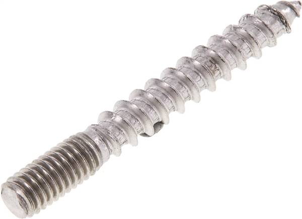 Stockschraube M 6x50, Edelstahl A2