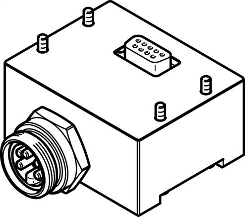 FESTO CPX-AB-1-7/8-DN (571052) Anschlussblock