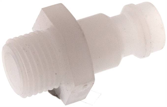 Kupplungsstecker (NW5) G 1/8", PVDF (AG)