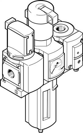 FESTO MSB4-1/4:C3:J120:F12-WP (8042667) Wartungsgeräte-Kombination