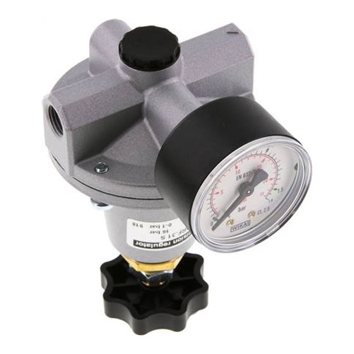 Regolatore di pressione di precisione G 1/4", 0 - 1 bar Standard 3