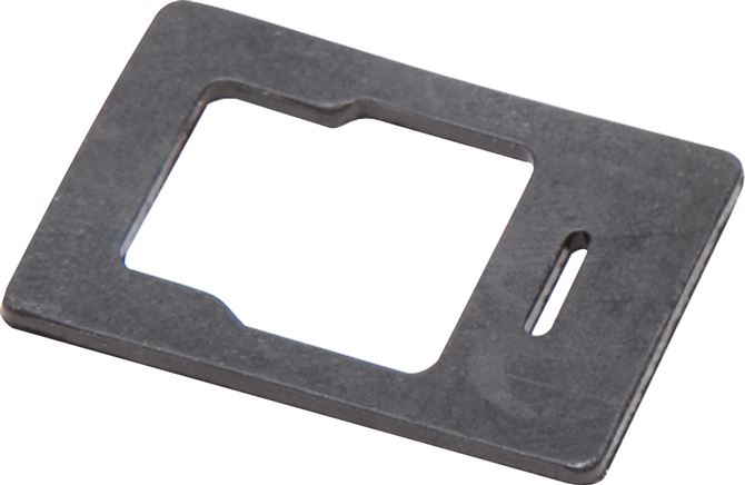 Flachdichtung für Stecker Größe 1 (Industrienorm B)