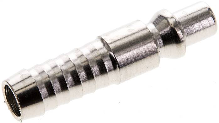 Kupplungsstecker (ARO/ORION) 9 (3/8")mm Schlauch, Stahl gehärtet & vernickelt, NW 5,5