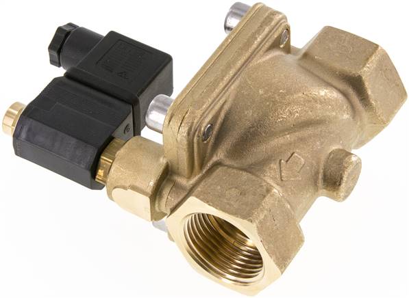 2/2-Wege Magnetventil G 1" stromlos geöffnet (NO),FKM 230V