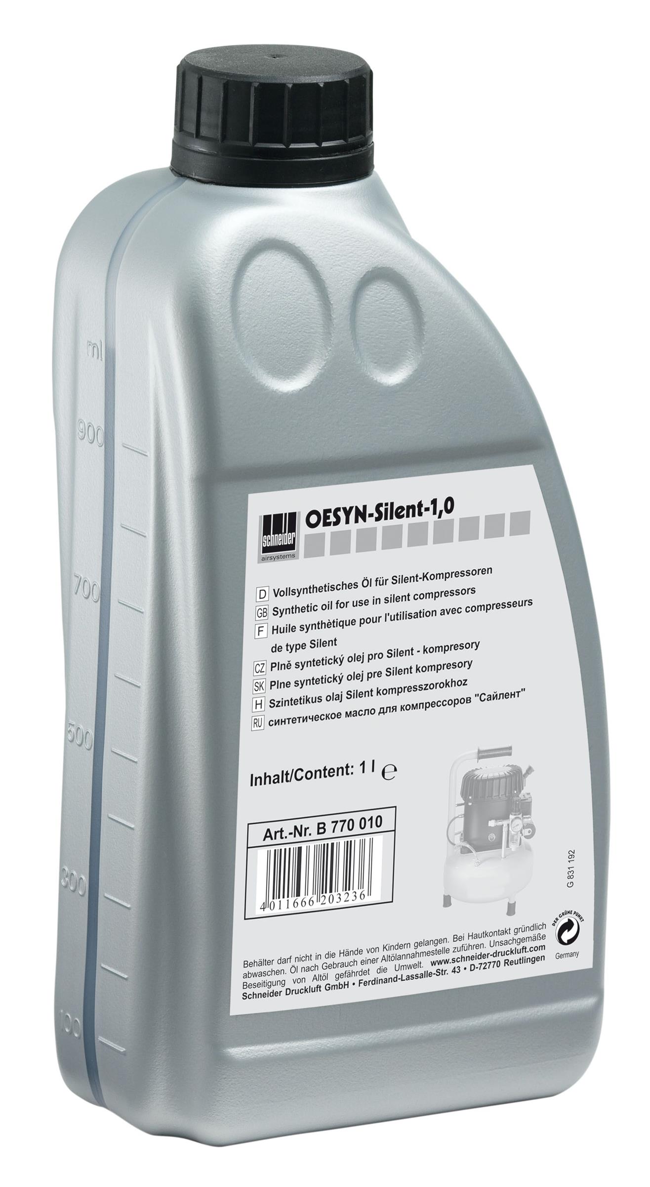 Schneider-Öl OESYN-Silent 1,0 DGKB770010 ersetzt durch 1830065502