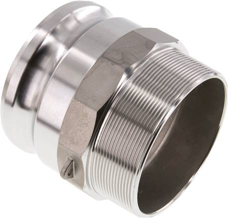 Kamlock-Stecker (A) Rp 1(IG), Edelstahl (1.4408) | DA117092 Kamlock-Stecker (A) Rp 1(IG), Edelstahl (1.4408) | DA117092