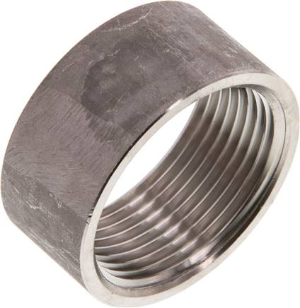 Anschweißmuffe Rp 1-1/4"-22mm, 1.4571 (DIN2986-halb)