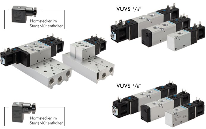 Stecker Größe 1 (Industrienorm B), schwarz