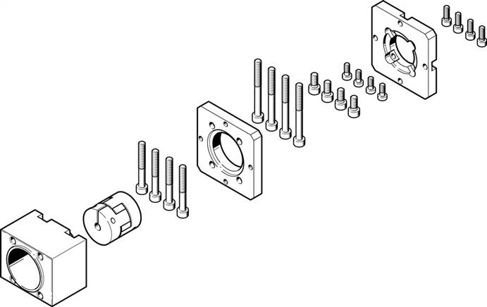 FESTO EAMM-A-S38-40G-G2 (1456647) Axialbausatz