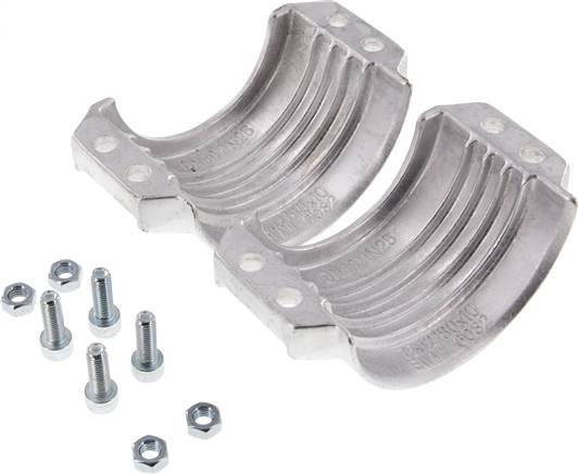 Klemmschalen 98 - 101mm, Aluminium, EN14420-3 (DIN2817)