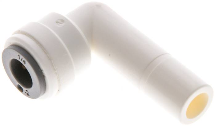 Winkel-Steckanschluss 3/8" (9,52 mm) Stecknippel-1/4" (6,35 mm) Schlauch, IQS-LE