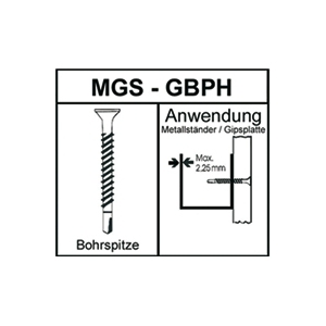 Prebena Gurtschrauben MGS35/35GBPH