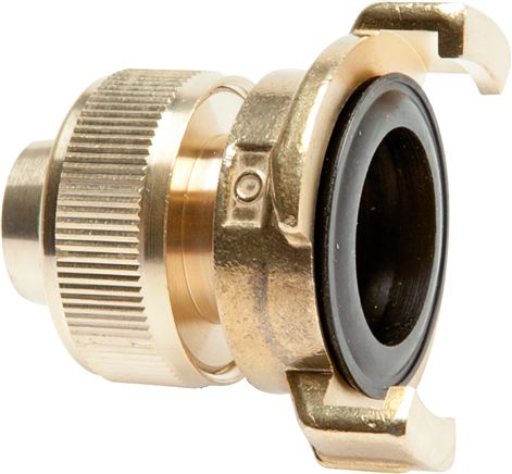 GK-Schlauchkupplung,13 (1/2")mm Schlauch m. Überwurfmutter, 25 bar