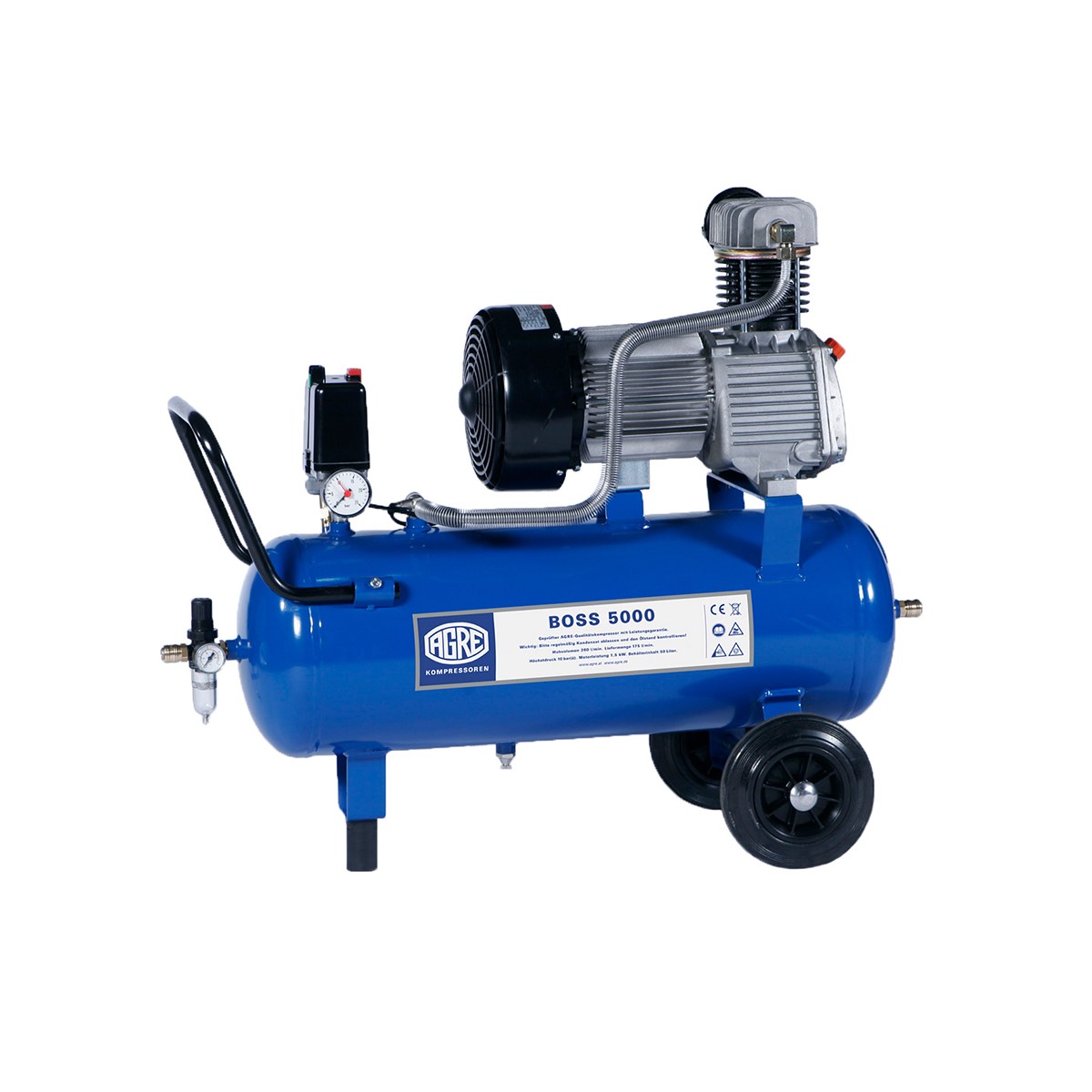 Abverkauf! AGRE Kompressor BOSS 5000 W