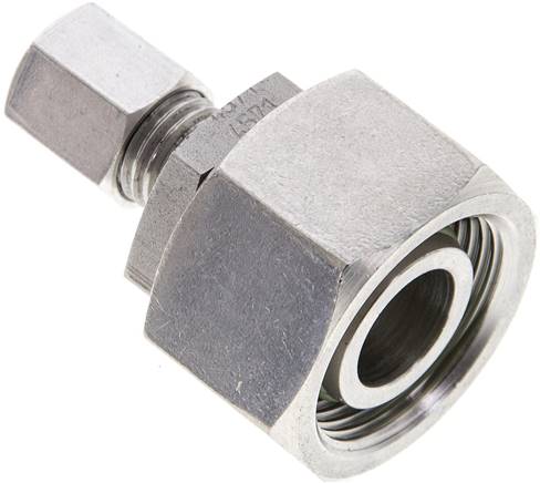 Reduziereinsatz 18 L-6 L (M12x1,5), 1.4571, mit Dichtkegel und O-Ring