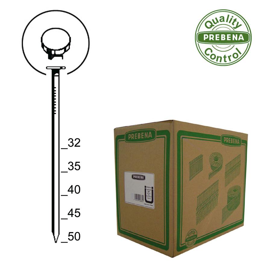 Prebena Coilnägel CNW22/50BKRI Ringschaft