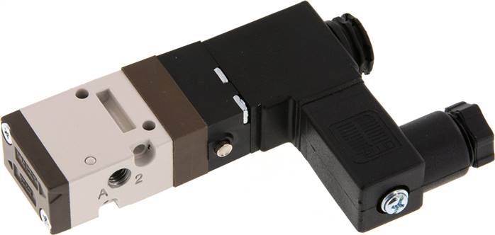 3/2-Wege Magnetventil, M 5, Federrückstellung (NO), 24 V=