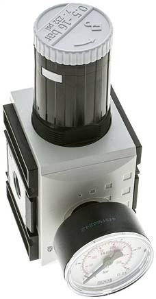 FUTURA Druckregler, G 3/8", 0,5 - 16bar, BG 2, mit durchgehender Druckversorgung