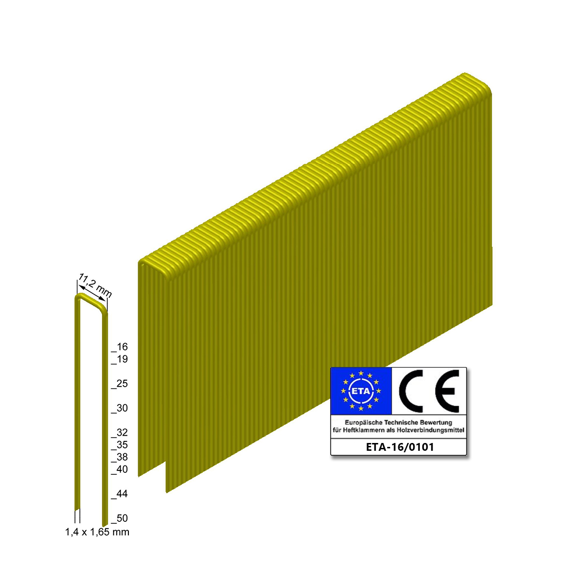 Prebena Heftklammern Z38CSVHA-ETA - stark verzinkt