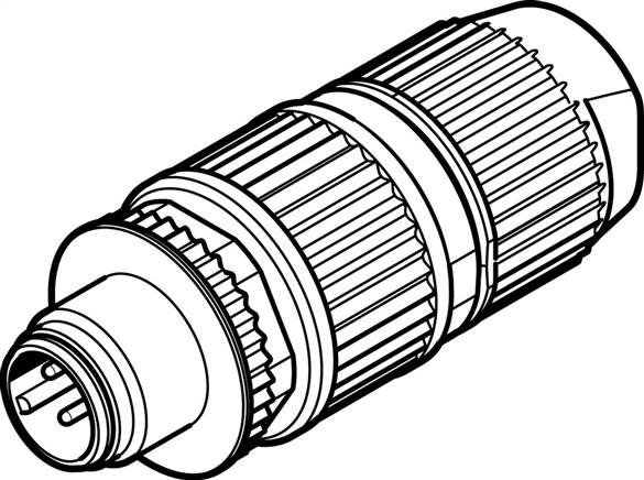 FESTO NECU-S-M12G4-HX-Q7 (564947) Stecker