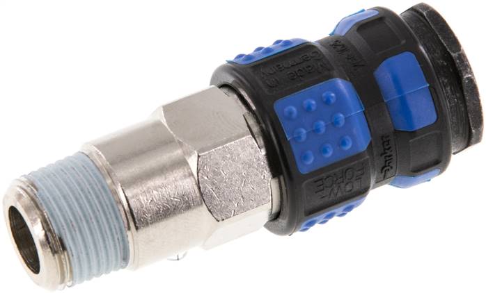 Schnellkupplung (NW7,2) R 3/8"(AG), Kunststoffhülse