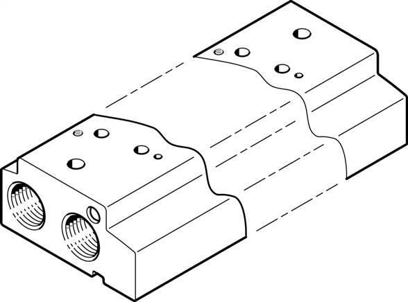 FESTO VABM-C7-12P-G18-6 (552656) Anschlussleiste