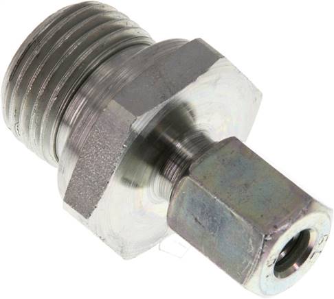 Gerade Schneidringverschr. G 1/2"-6 L (M12x1,5), Stahl verzinkt