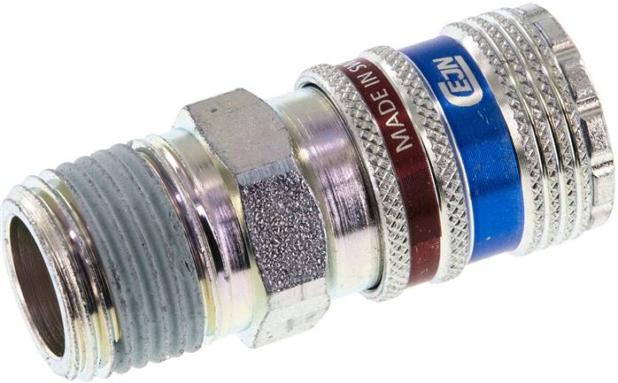 Sicherheits-Schnellkupplung (NW7,2) R 1/2"(AG), CEJN