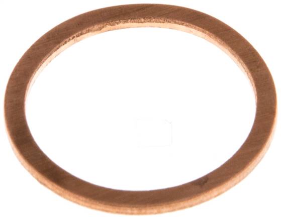 Dichtring aus Kupfer, für G 1/2" (21,2x25,9x1,5 mm)