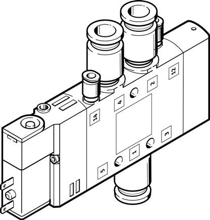 FESTO CPE14-M1BH-5LS-QS-6 (196913) Magnetventil