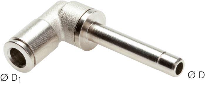 Winkel-Steckanschluss, langer 6mm Stecknippel, IQS-MSV (Standard)