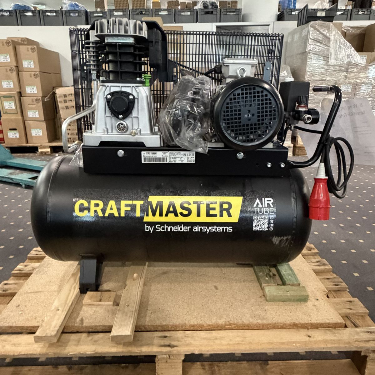 B-WARE Schneider Kompressor CRAFTMASTER 500-10-90 D 4116028381 SN ITR2159541