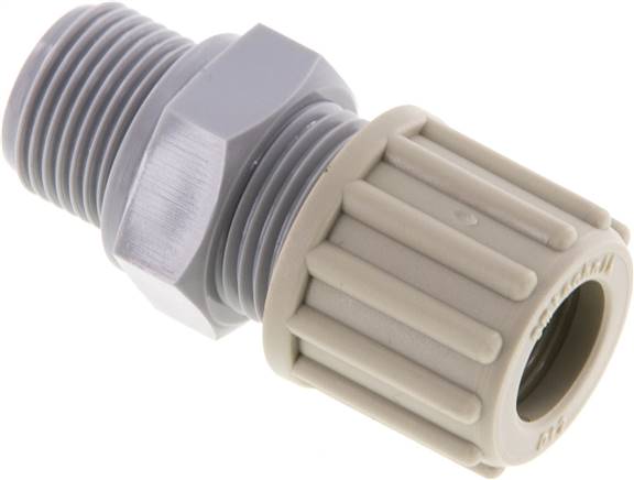 Gerade Verschraubung G 3/8"-12x9mm, PA