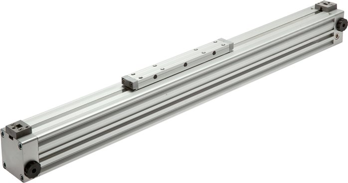 Kolbenstangenloser Zylinder,  Kolben Ø 18 mm, Hub 1400 mm