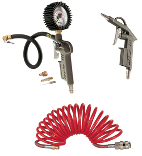 AKTION Prebena Kompressor Vigon 300 + Spiralschlauch + Reifenfüller + Blaspistole