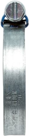 9mm Schlauchschelle 16 - 25mm, Stahl verzinkt (W1) (ABA)