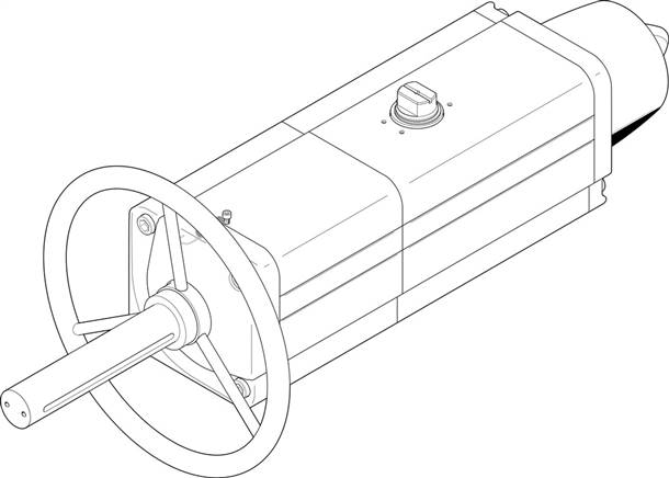 FESTO DAPS-0960-090-RS1-F1216-MW (8005067) Schwenkantrieb