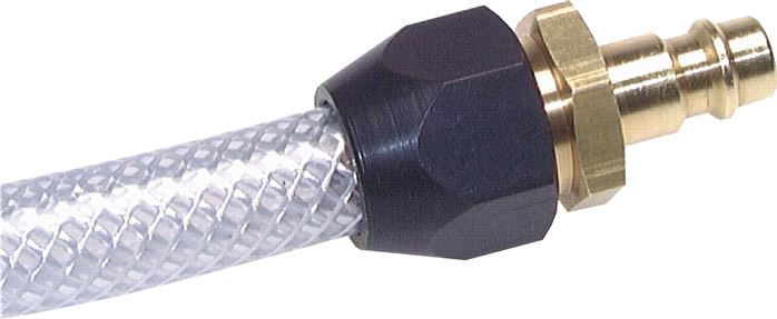 Kupplungsstecker (NW7,2) 10x4mm TX-Schlauch, MS/Al