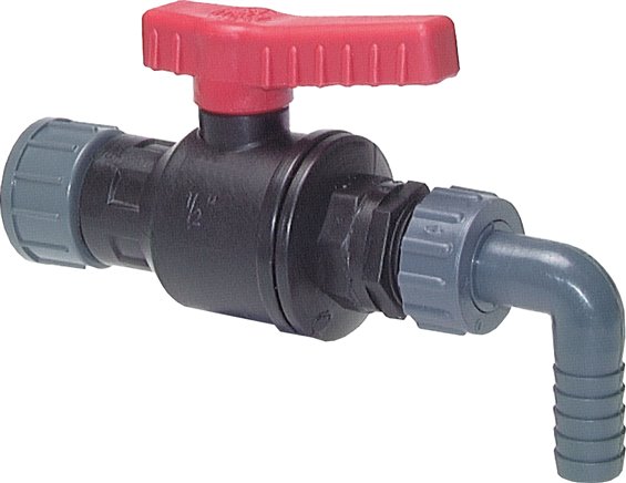 Kunststoff-Ablasshahn G 3/4", PN 4