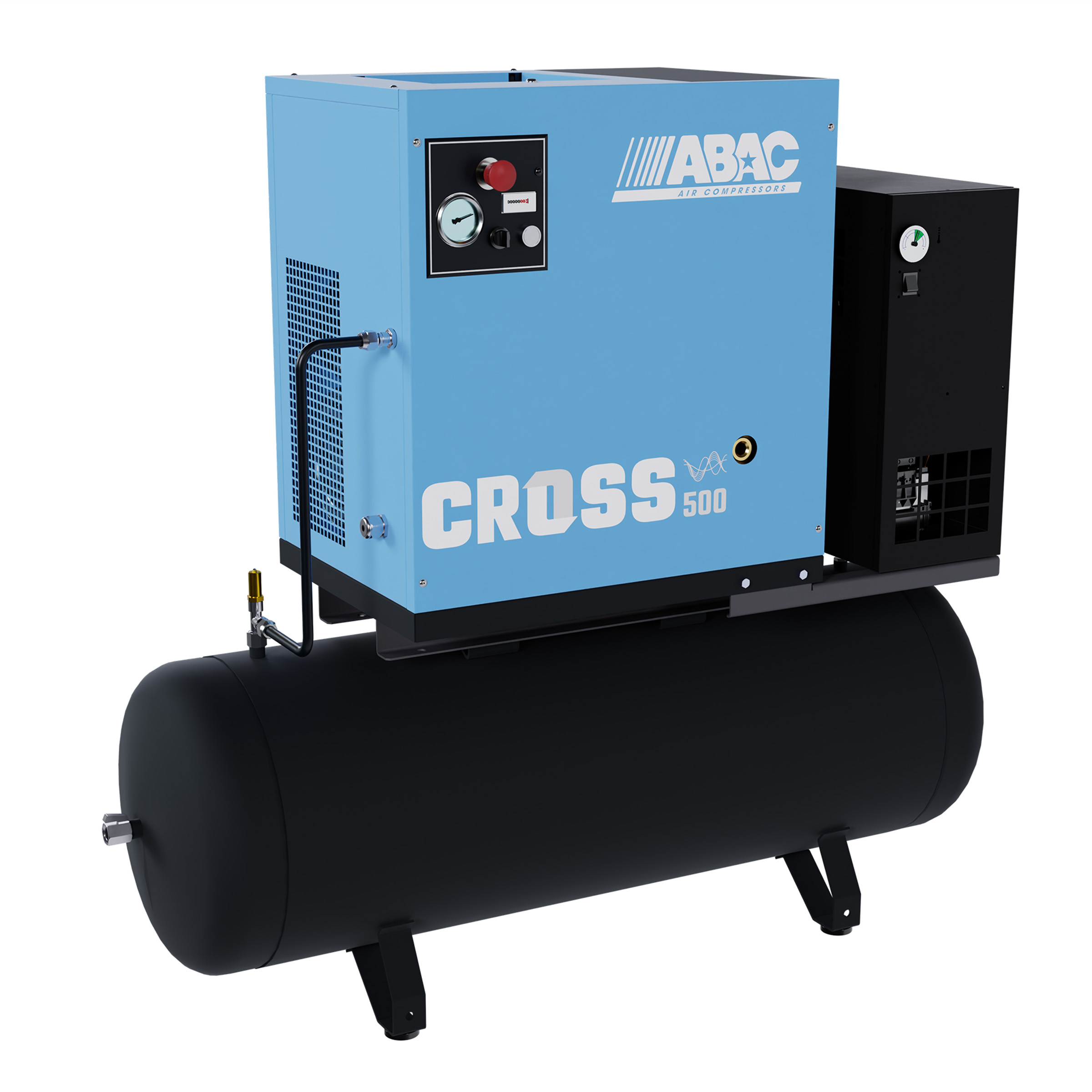 ABAC Schraubenkompressor CROSS 500E 200 Liter, 1839025637