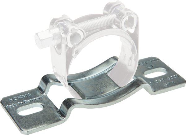Konsole für Schlauchschellen bis 25mm, Rohr 137 - 163mm