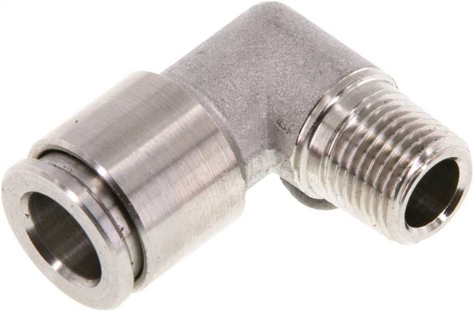 Winkel-Steckanschluss, festst. R 1/8"-8mm, IQS-Edelstahl