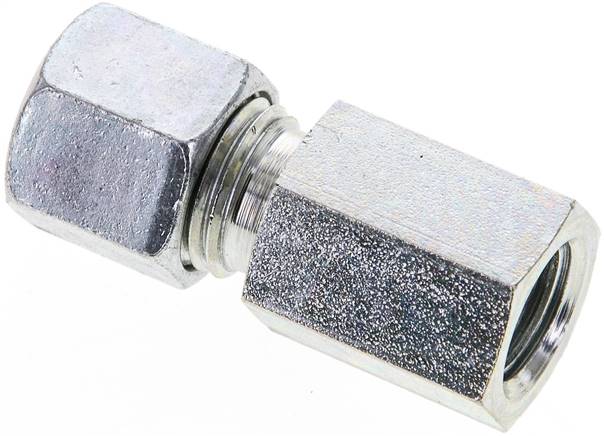 Aufschraub-Schneidringverschr. M 12x1,5-8 L (M14x1,5), Stahl verzinkt