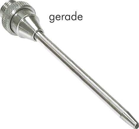 Verlängerungsrohr, gerade, 415 mm für Blaspistole